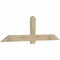 Ekena Millwork Eugene Rough Sawn Timber Gable Bracket, Douglas Fir, 84"W x 24"H x 2"D x 6"F, 7/12 Pitch GBW084X24X0206EUG00RDF - alternate 4